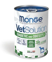 Monge Vetsolution Canine Diabetic And Obesity 400 G