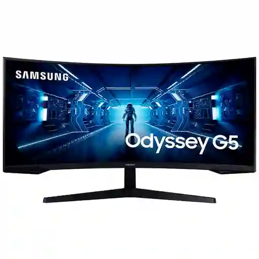 Monitor Gamer Curvo Samsung 34" Odyssey G5 Uwqhd Va 165hz 1ms (mprt) C34g55t