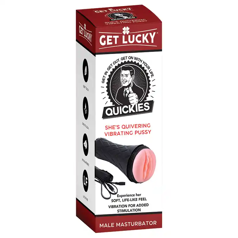 Masturbador Con Vibración Get Lucky Quickies