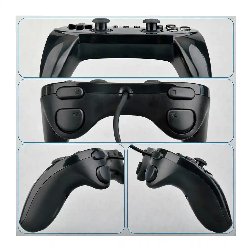 Control Classico Pro Compatible Con Wii Y Wii U