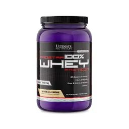 Prostar Whey · 2 Lb Proteína De Suero Sabor Vanilla Creme Ultimate Nutrition