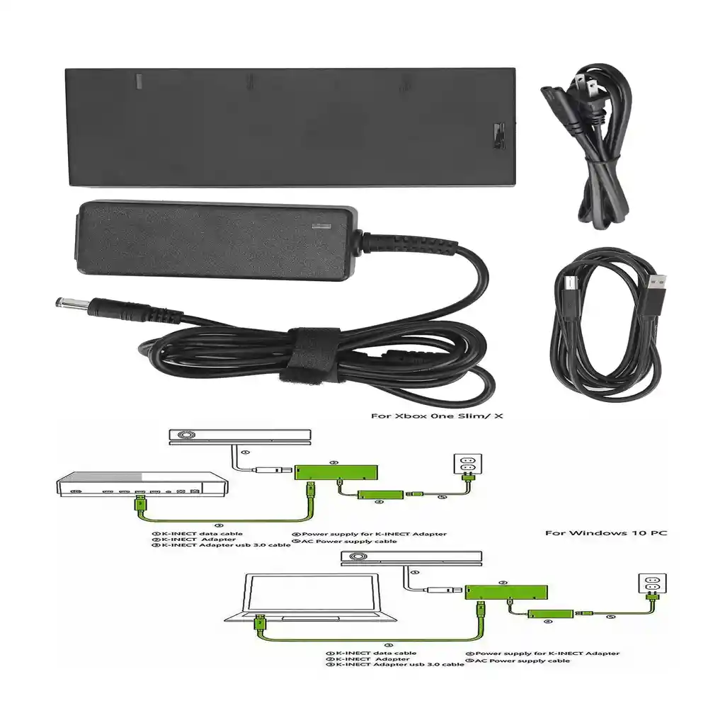 Adaptador Para Kinect Xbox One S,x Y Windows Pc