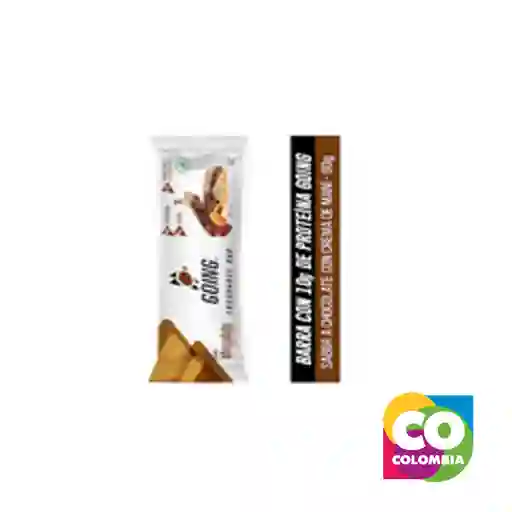 Barra Endurance Con Proteína Chocolate Marca Going Embalaje De 1 Unidad Por 60g