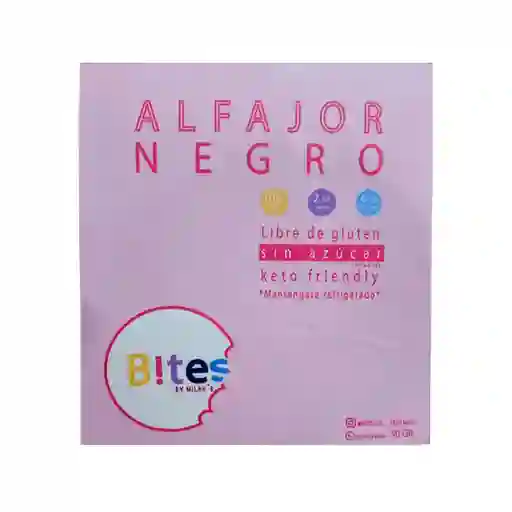 Bites Alfajor Negro Bolsa 50 G