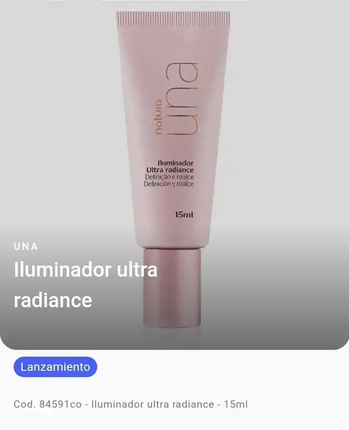 Natura - Iluminador Ultra Radiance Una