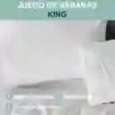 Sabanas King Hotel Suave 1800 Casatua + 2 Fundas Almohada