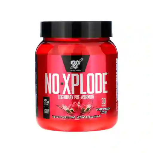 N.o.-xplode Pre-workout Sabor Watermelon 30serv Pre-entreno Bsn