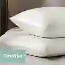 Funda Almohada Satin Saten Tipo Seda 76x50cm Set X 2