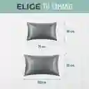 Funda Almohada Satin Saten Tipo Seda 100x50cm Set X 2