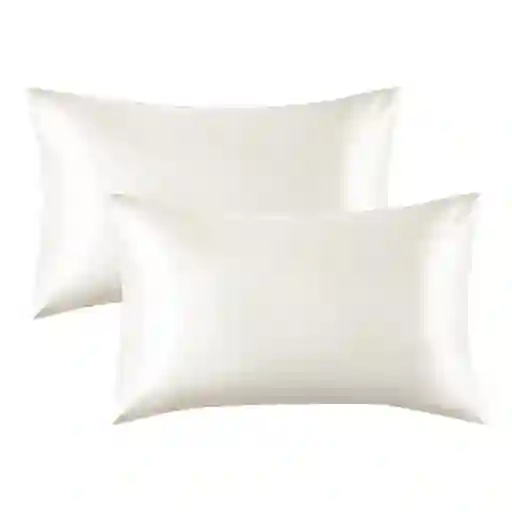 Funda Almohada Satin Saten Tipo Seda Set X2 Unids 100 O 76cm