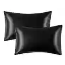 Funda Almohada Satin Saten Tipo Seda 100x50cm Set X 2