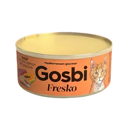 Gosbi Fresko Cat Adult Tuna And Salmon With Papaya X 70 Gr