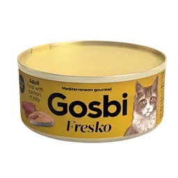 Gosbi Fresko Cat Adult Tuna With Salmon X 70 Gr