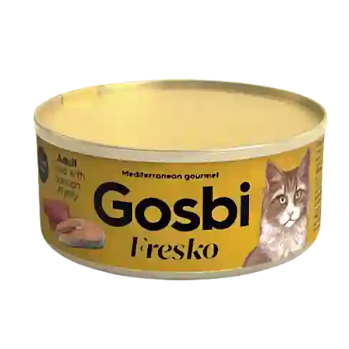 Gosbi Fresko Cat Adult Tuna With Salmon X 70 Gr