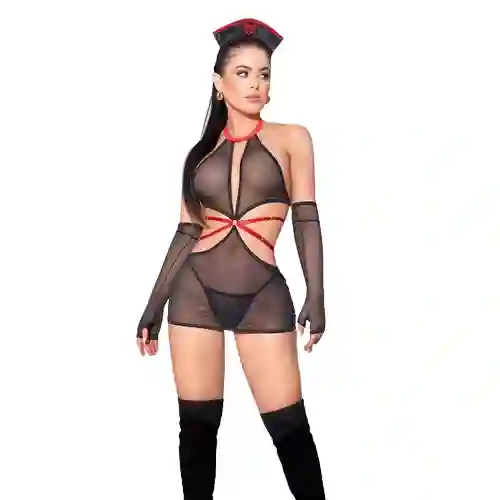 Disfraz Erotico Enfermera Esmeralda Hentai