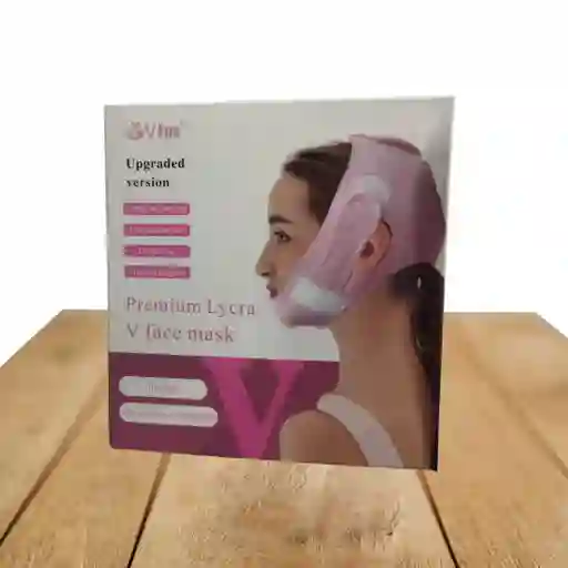 Faja Facial Corrector En Silicona Anti Papada Perfila