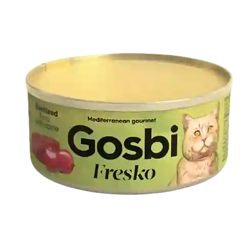 Gosbi Fresko Cat Adult Sterilized Tuna With Apple X 70 Gr