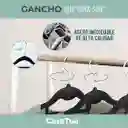 Ganchos De Ropa Casatua X20 Terciopelo Antideslizante