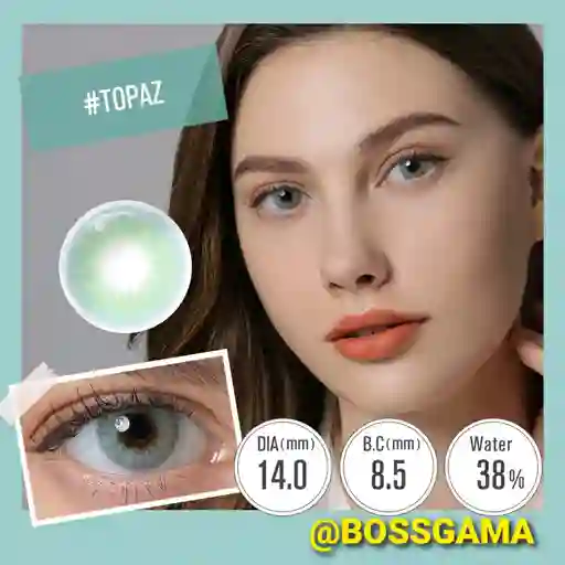 Lentes De Contacto Queen Topaz