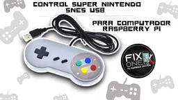 Control Super Nintendo Snes Usb Para Computador