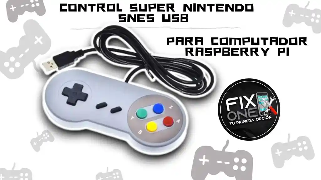 Control Super Nintendo Snes Usb Para Computador