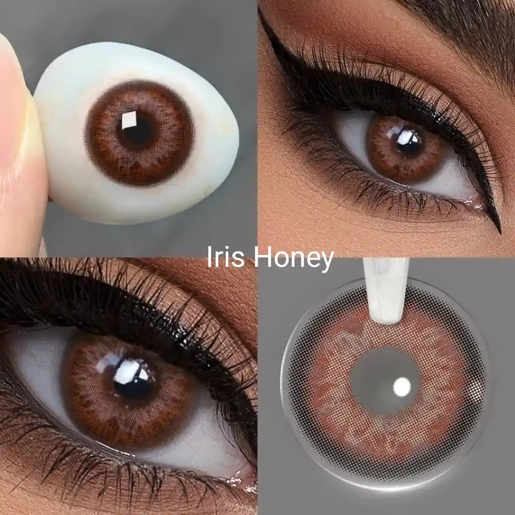 Lentes De Contacto Iris Honey