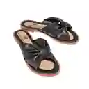 Zapato Mujer Casual Sandalia Dama Karla Chacon Teresa Negro 37