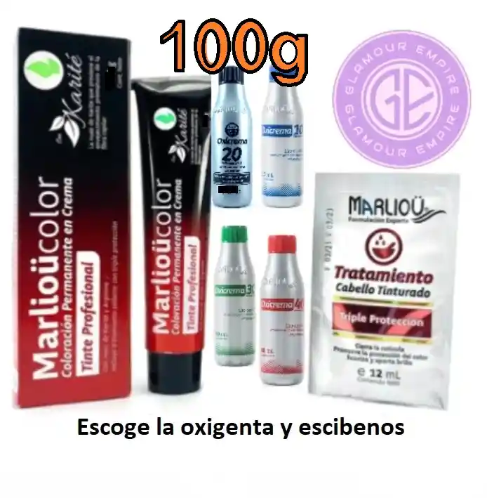 Marliou 7-44 Rubio Medio Cobre Intenso 100g