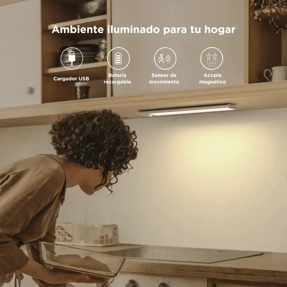 Luz Led Con Sensor De Movimiento