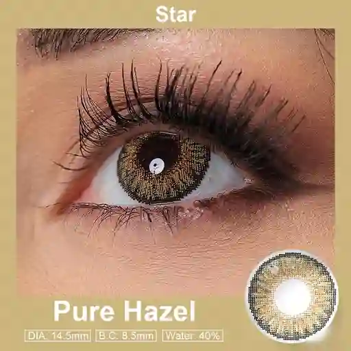 Lentes De Contacto Star Pure Hazel