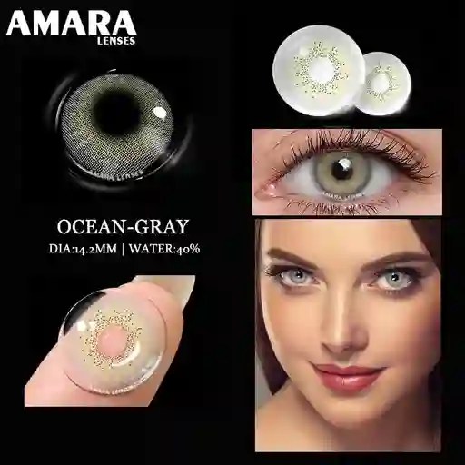 Lentes De Contacto Ocean Gray