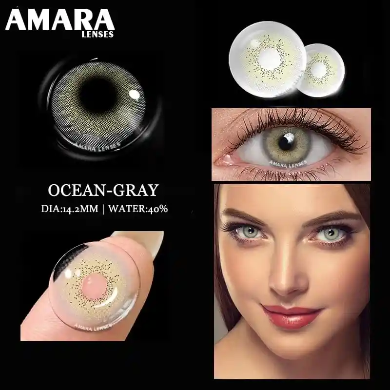 Lentes De Contacto Ocean Gray