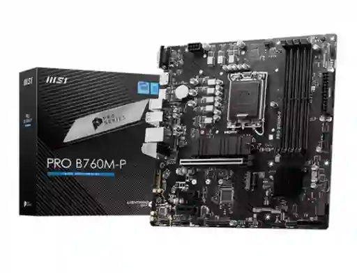 B Msi Pro B760m - P (a V R) Ddr5 Lga 1700 13th Gen