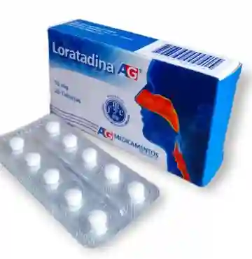 Loratadina 10mg X10 Tabletas Ag