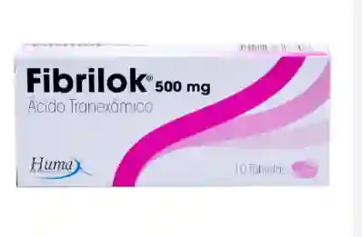Acido Tranexamico 500mg(fibrilok) X10 Tabl