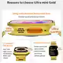 Smartwatch X8 Ultra Max Golden Edition + Pulso Negro Original Wo