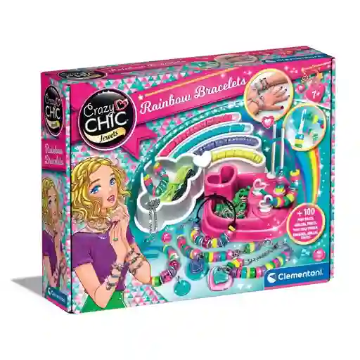 Kit Para Hacer Pulseras Manillas Juguete Niña Joyas Deluxe