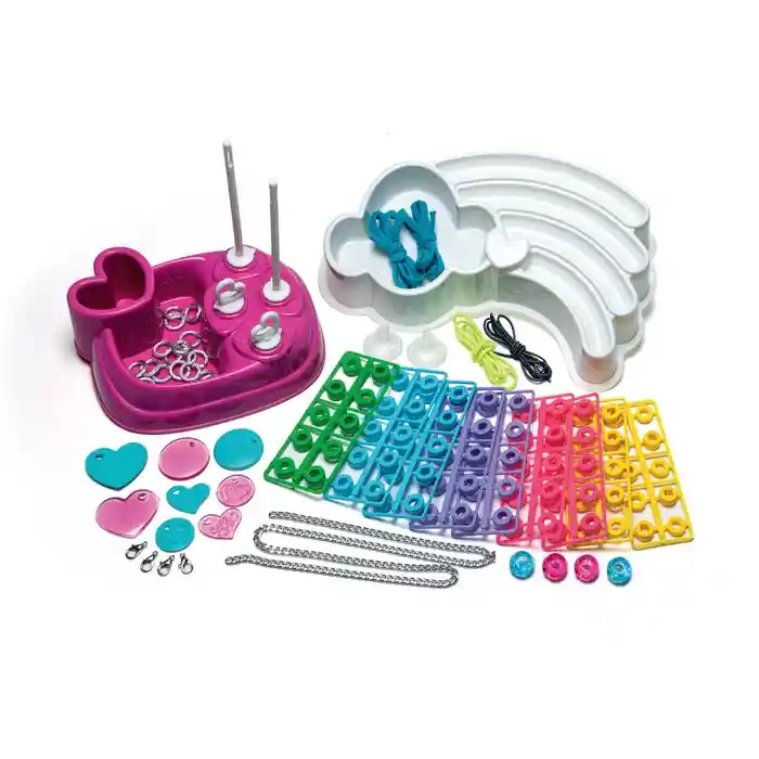 Kit Para Hacer Pulseras Manillas Juguete Niña Joyas Deluxe