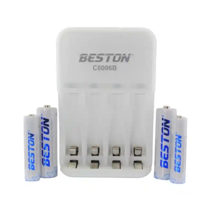 Bateria Beston Recargable Bst - C8006b Aa X2 + Aaa X2