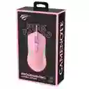 Mouse Gamer Programable Rgb Havit Ms1026 Rosado