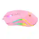 Mouse Gamer Programable Rgb Havit Ms1026 Rosado