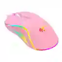 Mouse Gamer Programable Rgb Havit Ms1026 Rosado
