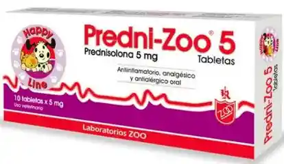 Predni-zoo 5mg Blíster X10 Tabletas