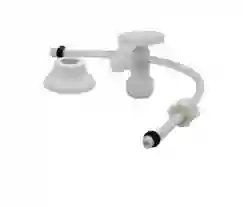 Abasto Llave Regulacion + Acople Grival Sanitario Plastico