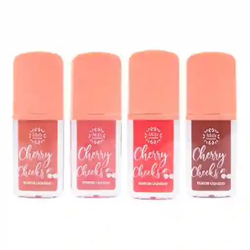 Rubor Liquido Cherry Cheeks Miis Cosmetics