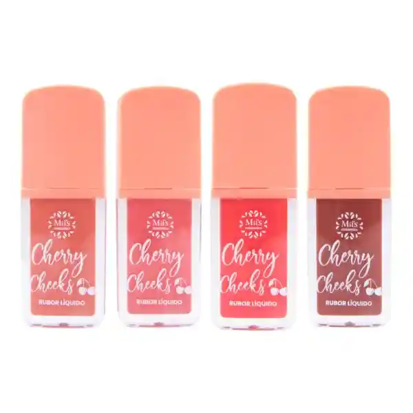 Rubor Liquido Cherry Cheeks Miis Cosmetics