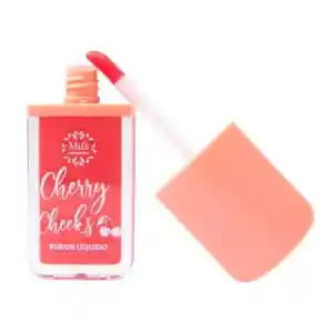 Rubor Liquido Cherry Cheeks Miis Cosmetics