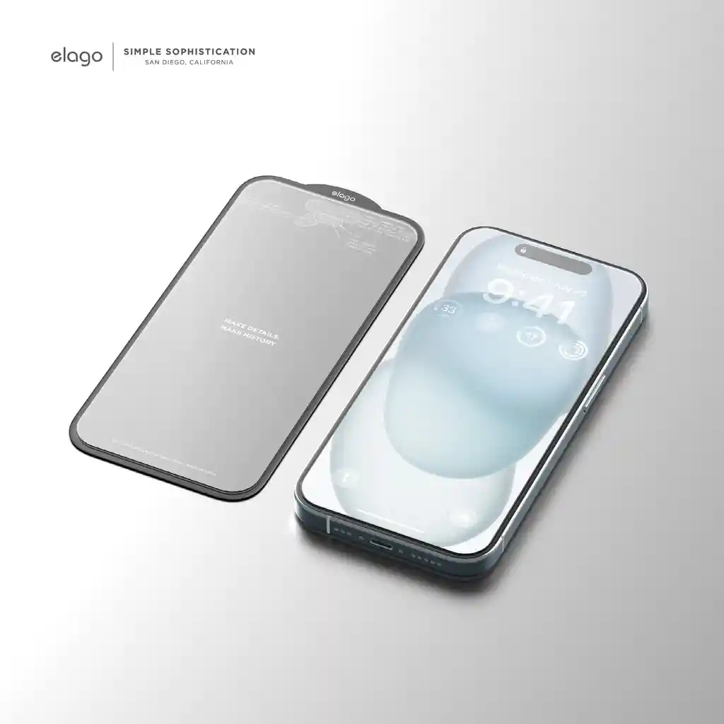 Elago Vidrio Templado Para Iphone 15 En Transparente