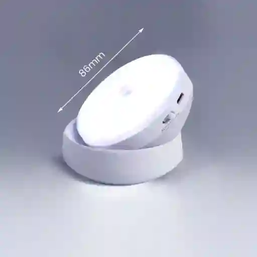 Lámpara Con Sensor De Movimiento Base Magnética Desmontable