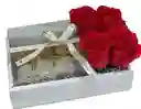 Arreglo De Rosas Rojas Y Fresas Con Chocolate Para Mamá